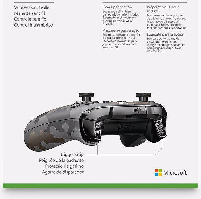 Image du produit Microsoft Manette sans fil Xbox - Night Ops Camo (Xbox Series X, Xbox One S, Xbox Series S, PC, Xbox One X)