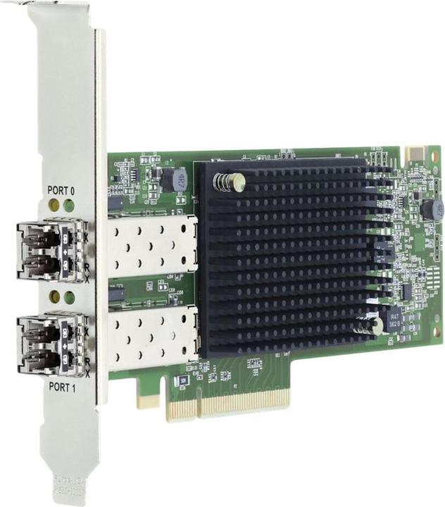 Productafbeelding Lenovo ISG ThinkSystem Emulex LPe35002 2-poorts PCIe Vezelkanaaladapter V2 (Mini PCI Express)