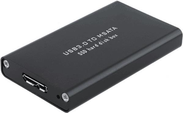 Actual product image CoreParts mSATA to USB3.0 SSD Enclosure (MSACSC/USB3.0) (mSATA)