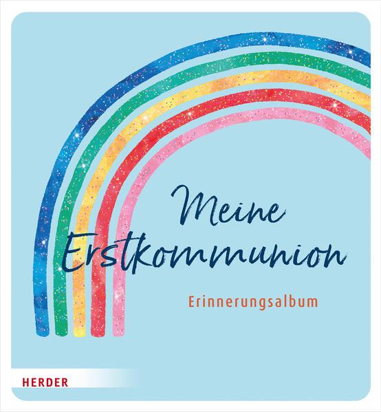 Produktbild Meine Erstkommunion Erinnerungsalbum Regenbogen