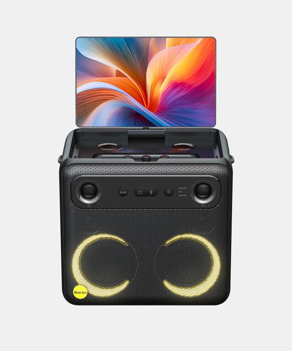 Actual product image Ikarao Karaoke box Break X2 10" screen 2 microphones, 600W (1x 300 W)