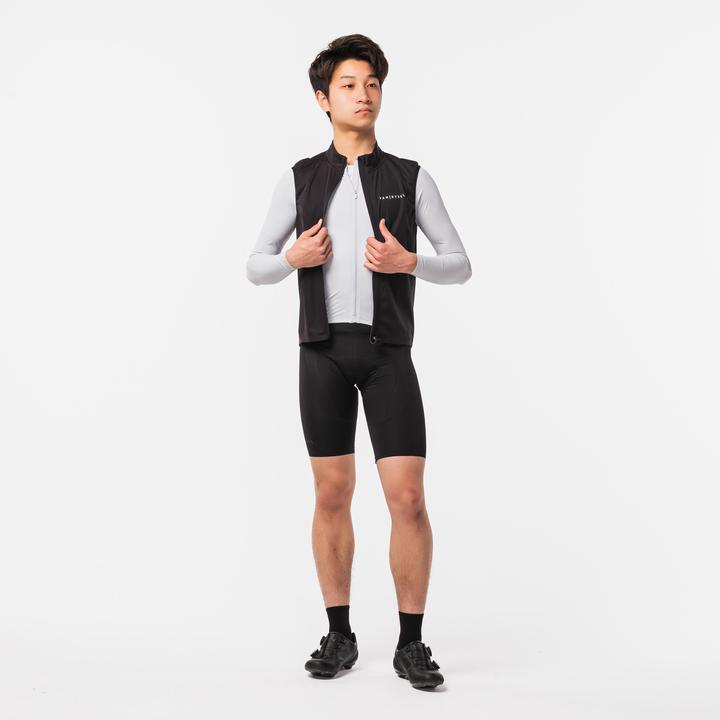 Image du produit Van rysel Gilet coupe-vent vélo route homme - RCR noir (XXL)