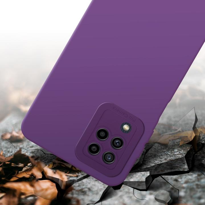 Productafbeelding Cadorabo Hoesje voor Samsung Galaxy M22 / M32 4G in TPU Fluid LM162 Style (Samsung Galaxy M22, Samsung Galaxy A32)