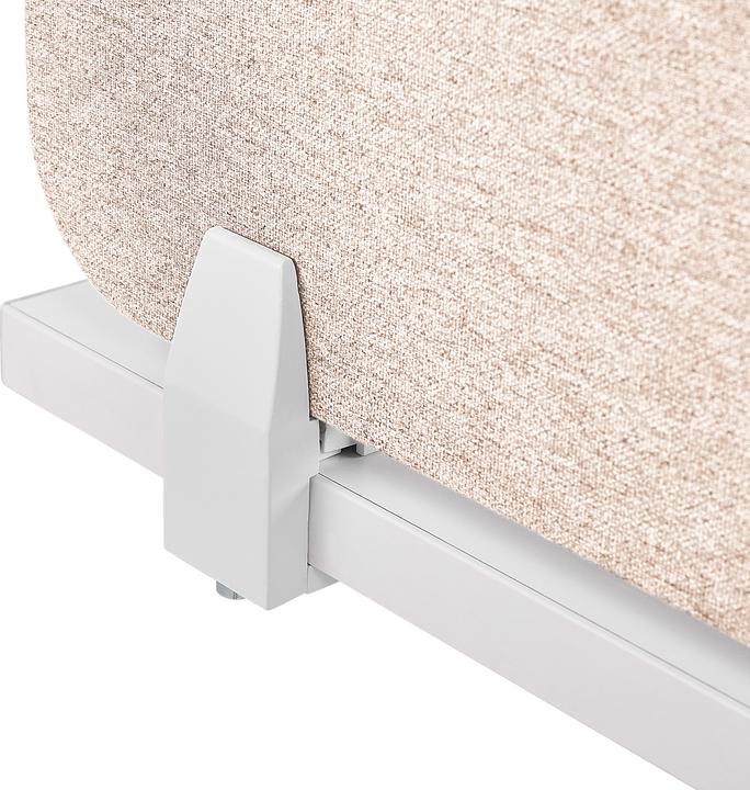 Actual product image Beliani Desk divider beige 72 x 40 cm WALLY