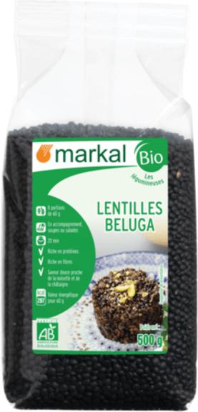 Immagine prodotto Markal Schwarze Belugalinsen (500 g)
