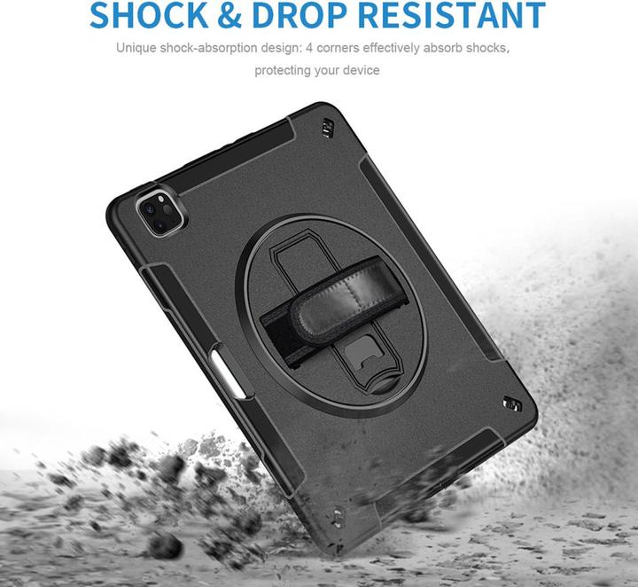 Produktbild 4smarts Rugged Case Grip (iPad Pro 12.9 2018 (3. Gen), iPad Pro 12.9 2020 (4. Gen), iPad Pro 12.9 2021 (5. Gen), iPad Pro 12.9 2022 (6. Gen))