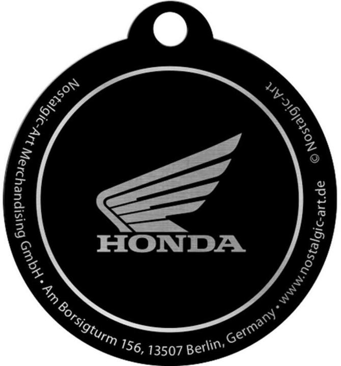 Produktbild Nostalgic-Art Merchandising Nostalgic Art Schlüsselanhänger Honda Ø 4 cm, Rot, Motiv: Fahrzeug