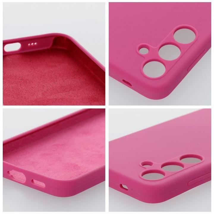 Actual product image OEM Back panel cover Case SILICONE 2mm for SAMSUNG S25 pink (Samsung Galaxy S25)