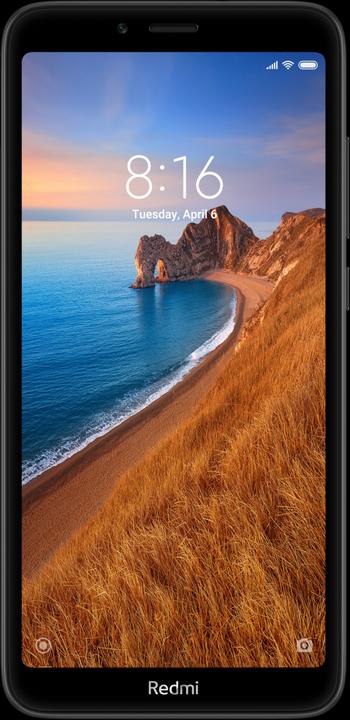 Produktbild Xiaomi Redmi 7A (32 GB, Black, 5.45", Dual SIM, 13 Mpx, 4G)