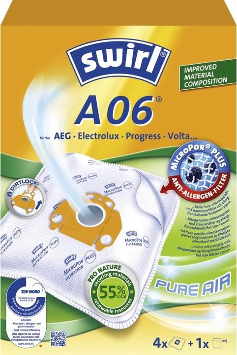 Image du produit Swirl Dammsugarpåsar A06 OBS 3X4ST (1 x)