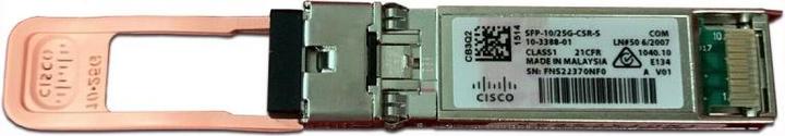 Actual product image Cisco DUAL RATE 10/25GBASE-CSR SFP MODULE