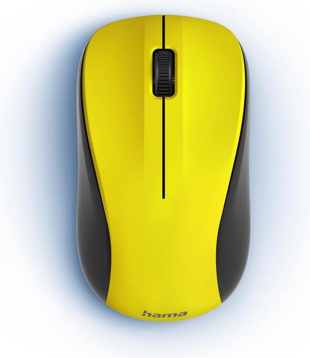 Actual product image Hama Wireless 3-button mouse MW-300 V2 yellow (Wireless)