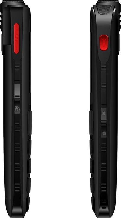 Actual product image Evolveo EasyPhone FL, mobilní telefon pro seniory s nabíjecím stojánkem, černá (2G)