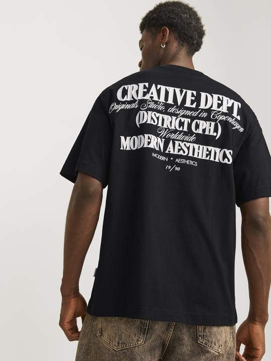 Actual product image Jack & Jones Jorroxbury Type Tee Ss Crew Neck (M)