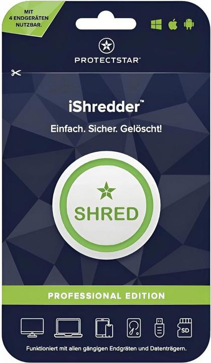 Actual product image Protectstar iShredder Professional Edition (12 months)