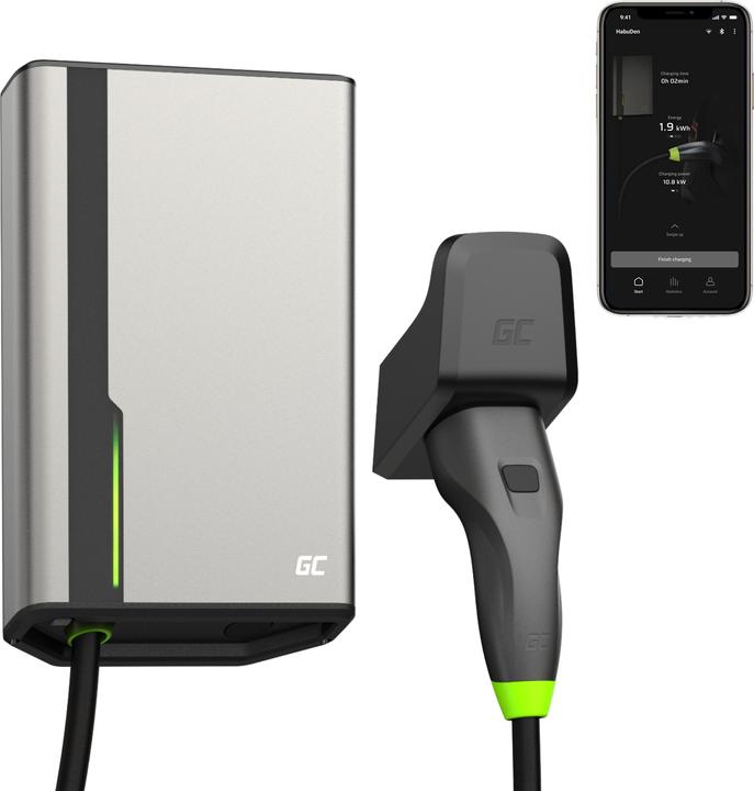 Actual product image GreenCell Green Cell EVGC021A2250 (Type 2, 22 kW, 32 A)