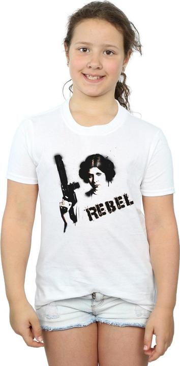 Produktbild Star Wars Princess Leia Rebel TShirt Mädchen (116)
