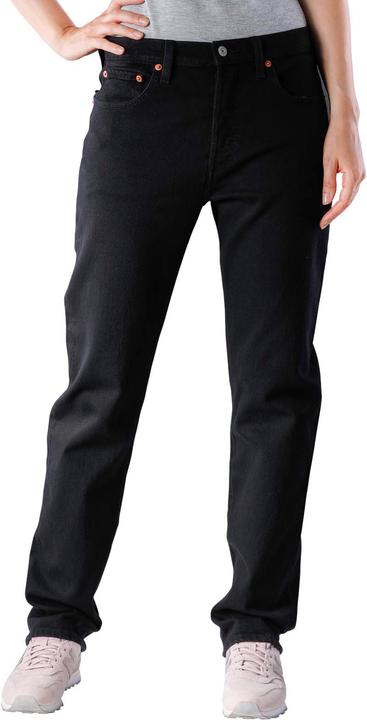 Actual product image Levis 501 Jeans crop black heat (W27/L28)