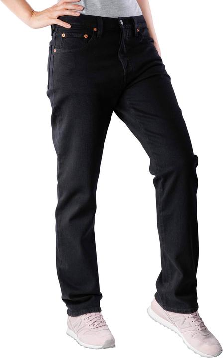 Actual product image Levis 501 Jeans crop black heat (W27/L28)