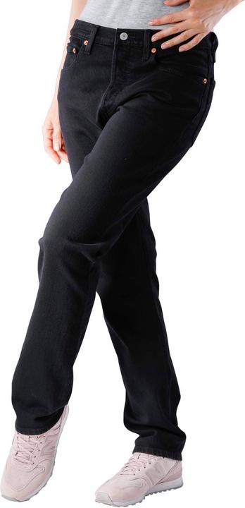 Actual product image Levis 501 Jeans crop black heat (W27/L28)