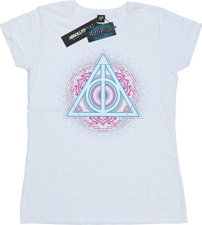 Neon Deathly Hallows TShirt (S)