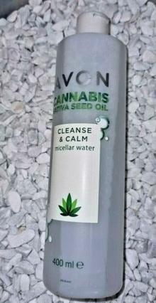 Immagine prodotto Avon Lozione micellare detergente con olio di semi di canapa 400 ml (Pulizia Balsamo, 400 ml)