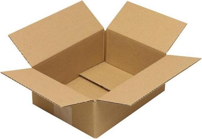 Image du produit Transpak Carton pliable 1 cannelure Rainurage en hauteur Dimensions 230x170x80mm Qualité 1.20 B marron marron (50 x)