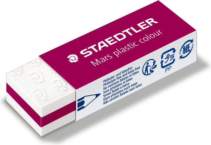 Actual product image Staedtler Eraser Mars plastic colour 40pcs (40 x)
