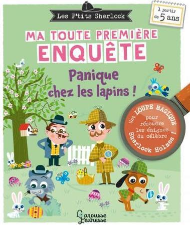 Immagine prodotto Larousse jeunesse Panique chez les lapins! (Francese, Lebrun Sandra, 2024)