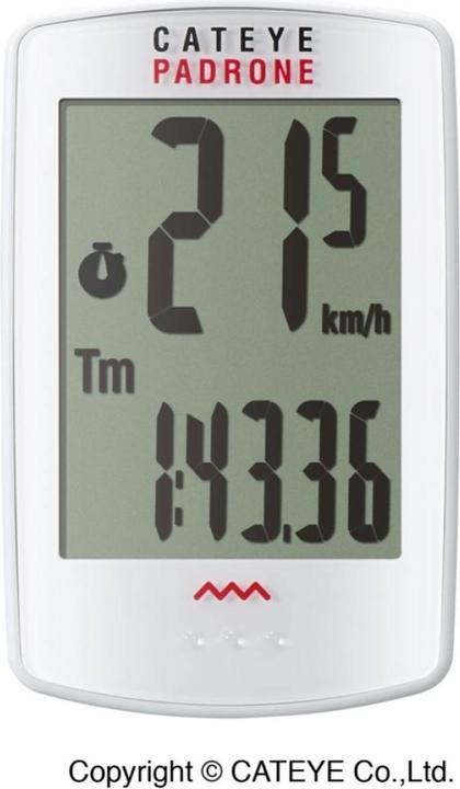 Actual product image CatEye Padrone CC-PA100W bike computer