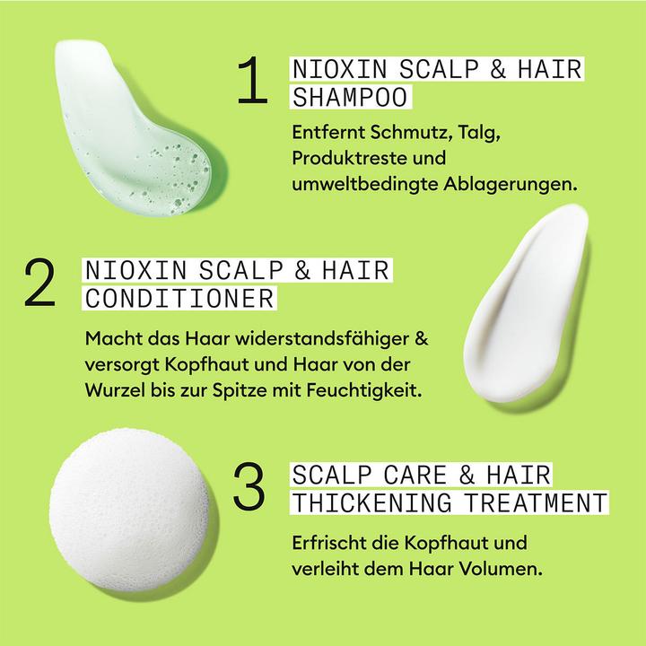 Produktbild Nioxin System 2 (340 ml, Flüssiges Shampoo)