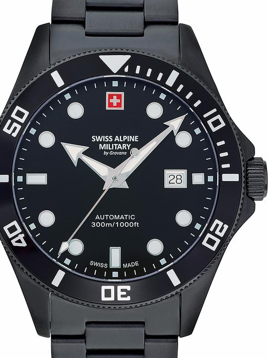 Swiss Alpine Military 7095.2177 Diver Automatik 44mm 30ATM (Swiss Made, 44 mm)