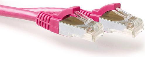 Immagine prodotto FB2401 1m Cat6a SF/UTP (S-FTP) Cavo di rete rosa (S/FTP, CAT6a, 1 m)