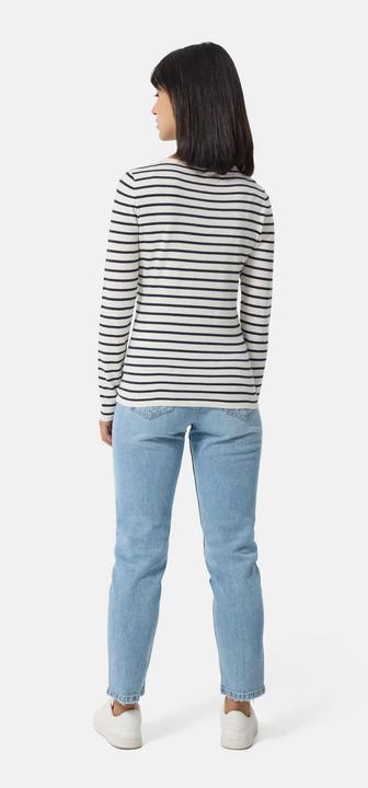 Actual product image Cash-Mere Kaschmir Rundhals Pullover gestreift (L)