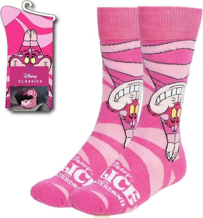Produktbild Cerdá Disney Socken Alice im Wunderland Grinsekatze Upside Down 36-43 (36 - 43)