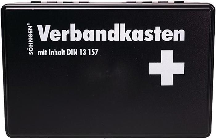 Immagine prodotto Söhngen Cassetta di pronto soccorso, piccola KIEL B260xH160xP80 circa nero (Cassetta di pronto soccorso)