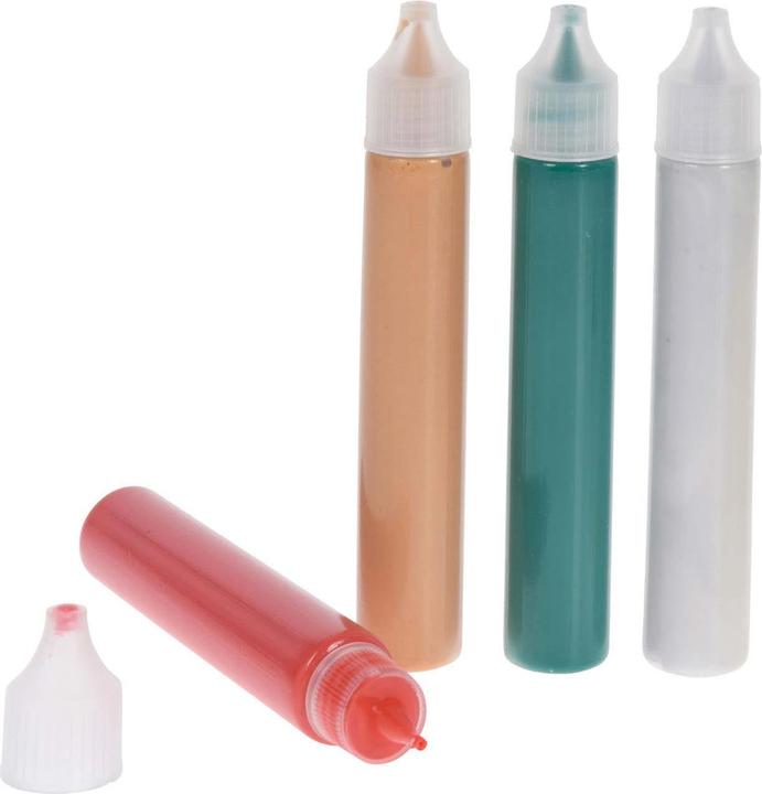 Productafbeelding Fs-Star Waskrijt (Goud, Zilver, Groen, Rood, 4 x)