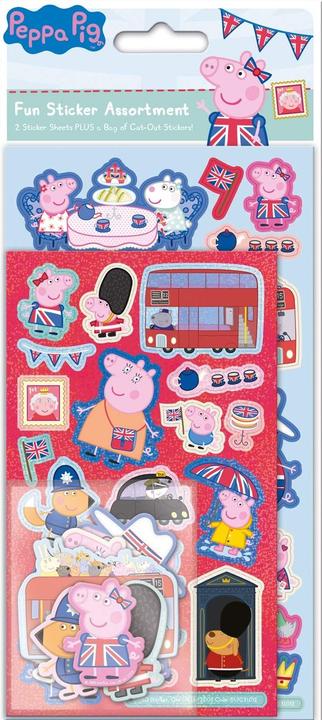Produktbild Peppa Pig Figur Sticker Glorious Britain Kunststoff Folie