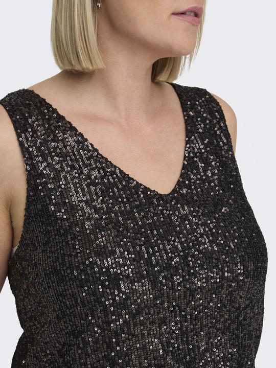 Produktbild Only Normal geschnitten V-Ausschnitt Curve Top Top (M)