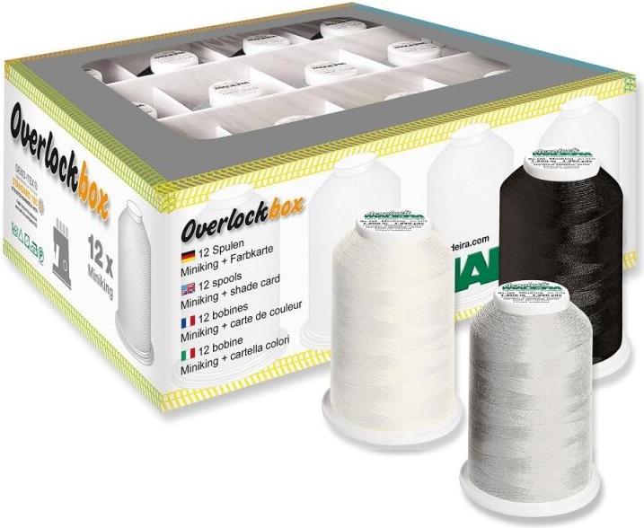 Produktbild Madeira OverlockBox Miniking 12 Spulen