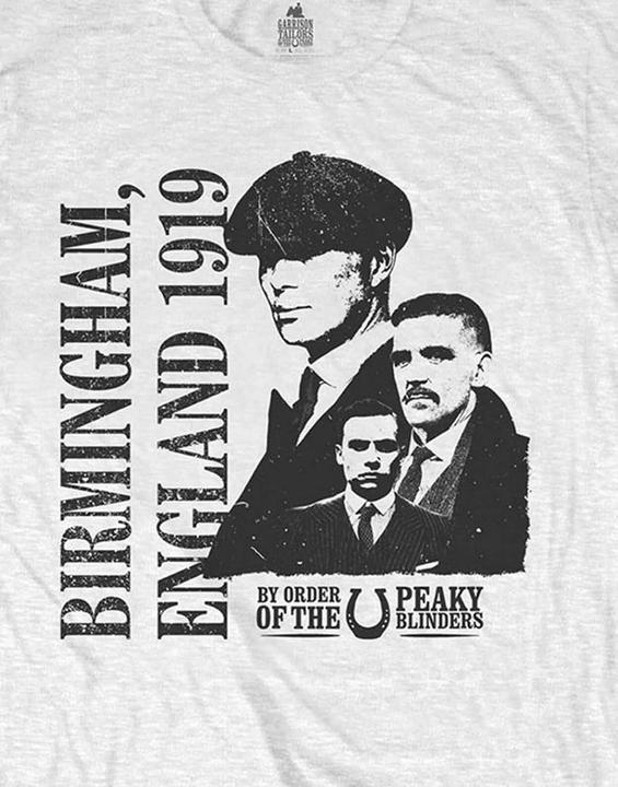 Immagine prodotto Peaky Blinders England 1919 Maglietta Adulto Unisex (L)