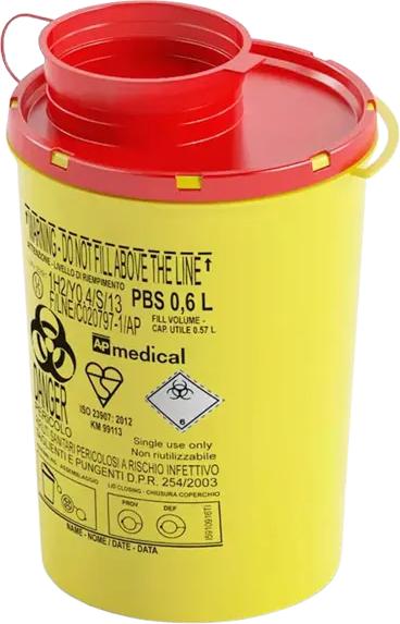 Produktbild Ampri AP medical Abwurfbehälter Septoeco PBS6S 0.6lt