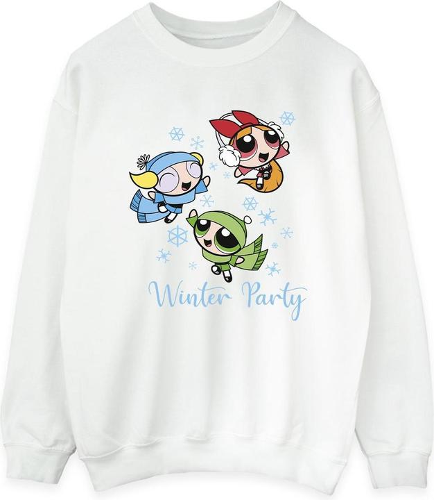The Powerpuff Girls Girls Winter Party Sweatshirt