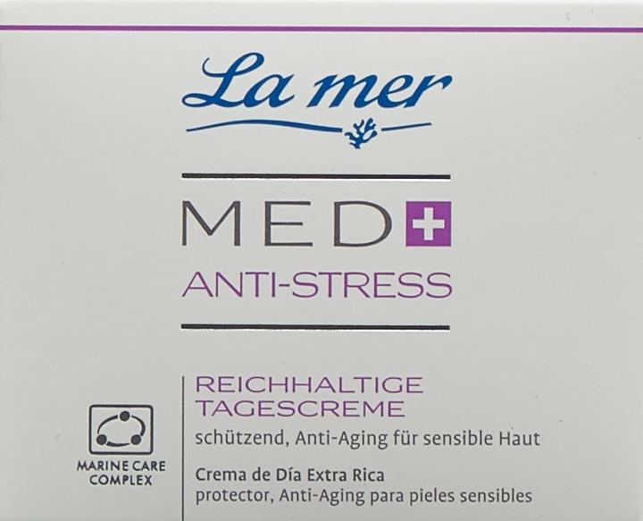 Immagine prodotto La Mer Med+ Anti-Stress Reichhaltige Tagescreme ohne Parfum (50 ml, Crema da giorno)