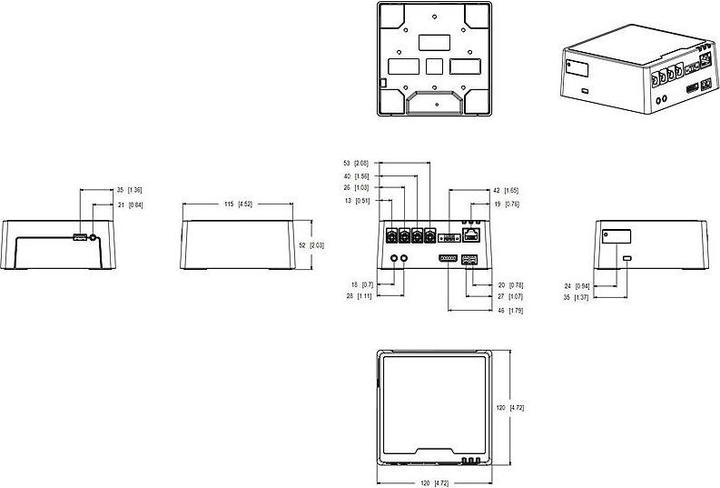 Immagine prodotto Axis F9114-R Mk II Main Unit (3840 x 2160 pixel)