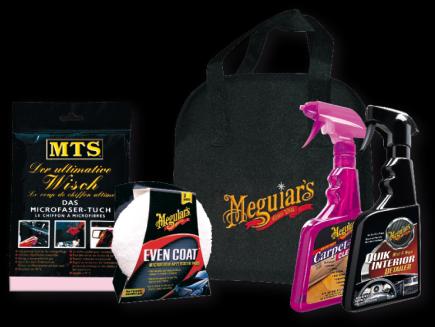 Meguiar's Kit pour le nettoyage de l’intérieur de la voiture
