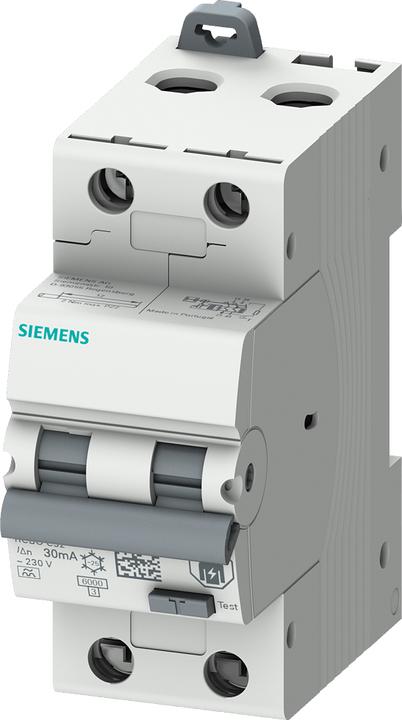 Siemens Earth leakage circuit breaker C20 1p+N 0.03A A 5SU1326-7FP20