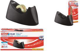 Image du produit tesa Dérouleur de table EASY CUT CURVE, antidérapant, 8 rouleaux de tesafilm inclus