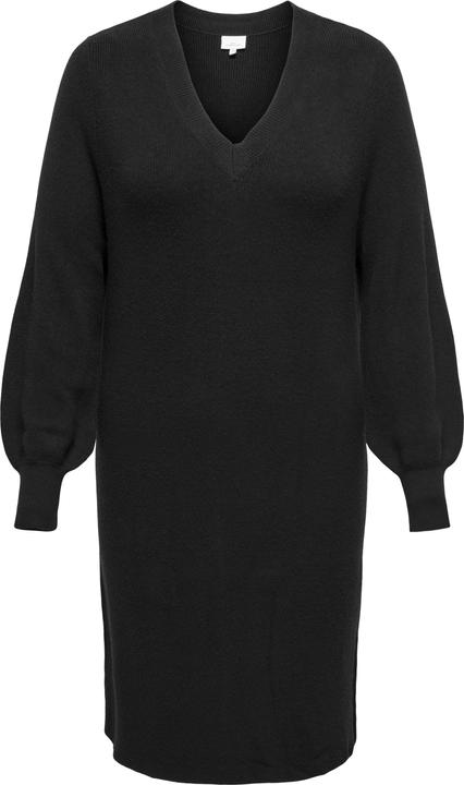 Only Normal geschnitten V-Ausschnitt Curve Midikleid Kleid