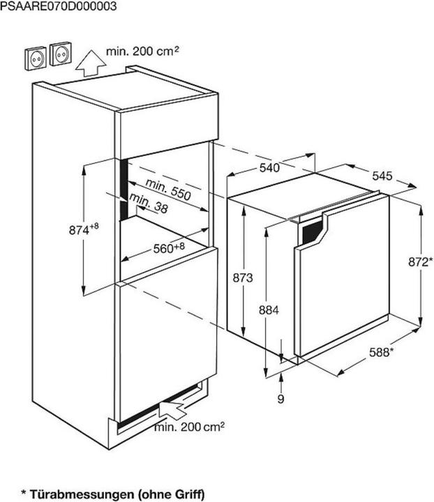 Immagine prodotto AEG OSK5O88EE (142 l)